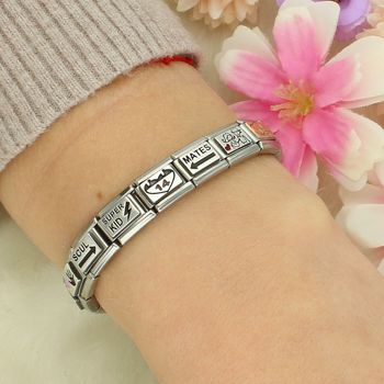 Zawieszka Nomination Link 925 „Jestem w ciąży” 33020813. Srebro próby 925, czerwone serce z emalią, system Composable. Oryginał, 2 lata gwarancji (1).jpg